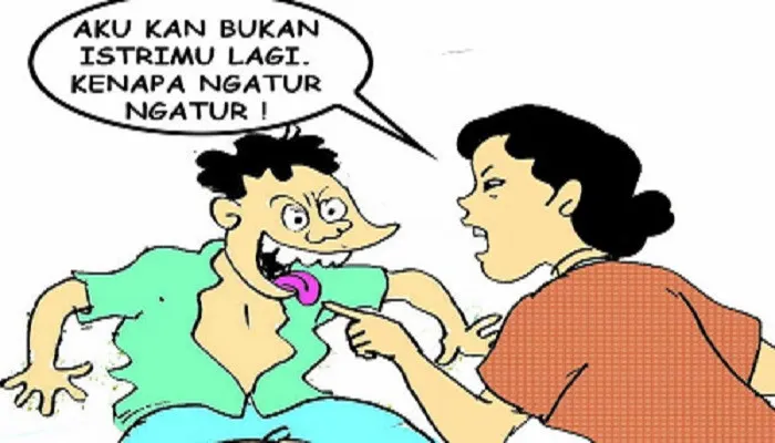 NAH INI DIA: Sudah Bukan Lagi Bininya Si Duda Kok Masih Ngatur