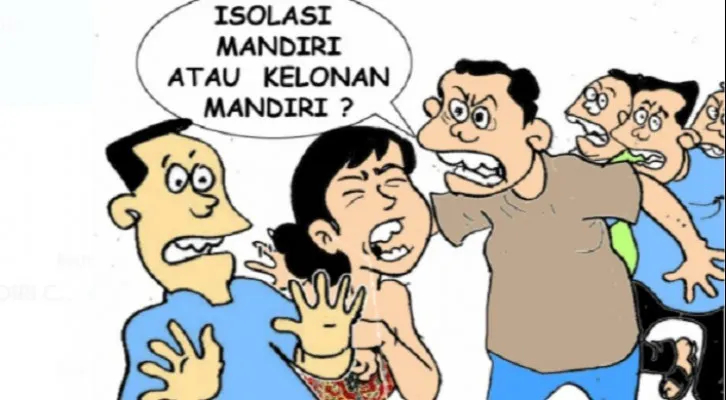 NAH INI DIA: ​​​​​​​Ngakunya Isolasi Mandiri, Ternyata Masukkan Cewek