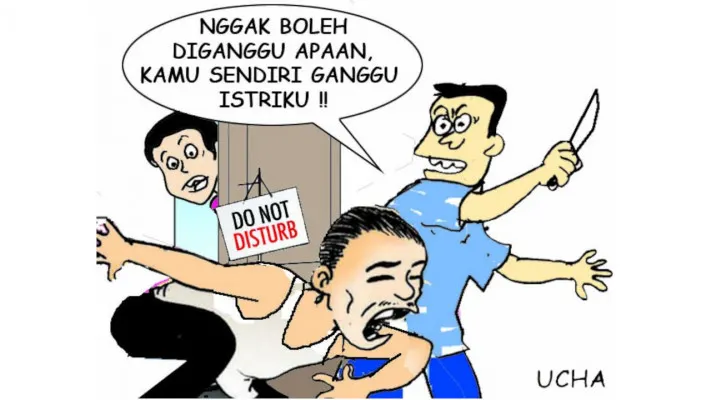 NAH INI DIA: Tak Mau Diganggu Saat Tidur Dia Sendiri Ganggu Bini Orang